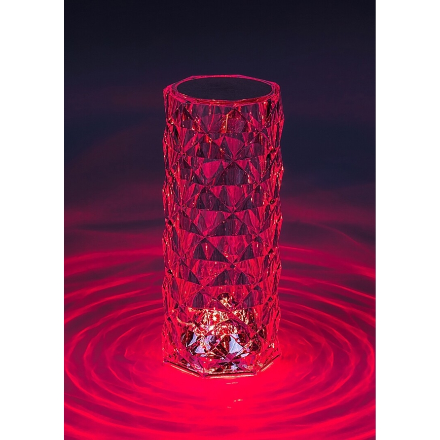 Rabalux 76015 - LED RGB Zatemnitven miza polnilna svetilka SIGGY LED/1,5W/3,7V 800 mAh