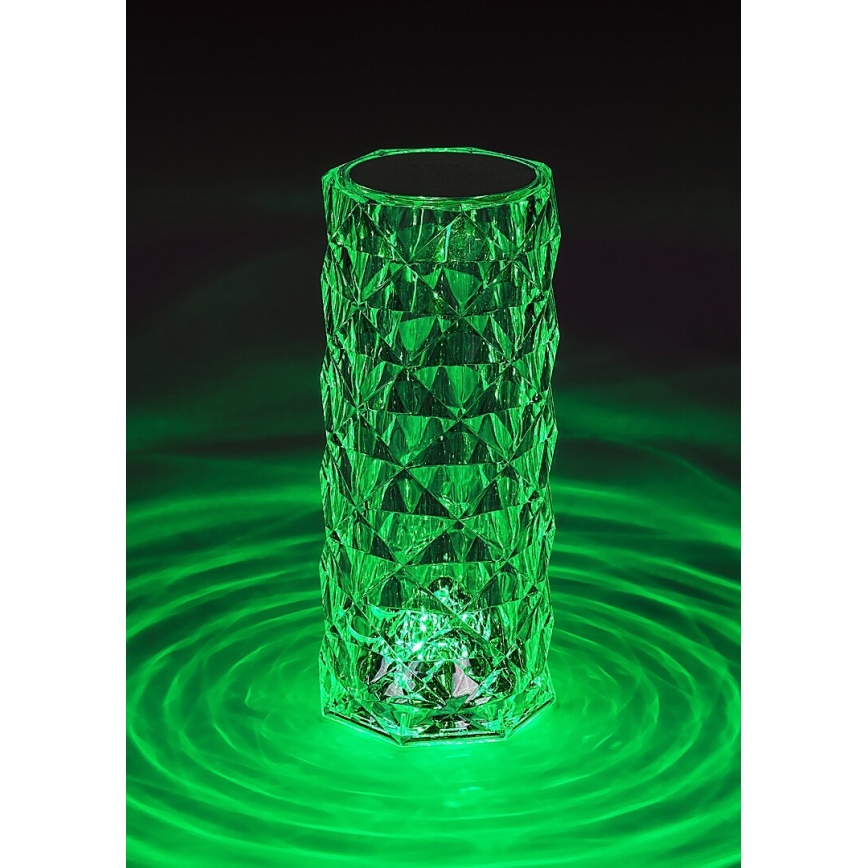 Rabalux 76015 - LED RGB Zatemnitven miza polnilna svetilka SIGGY LED/1,5W/3,7V 800 mAh