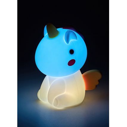 Rabalux - LED RGB Zatemnitven na dotik rechargeable children's majhen svetilka LED/0,45W/5V