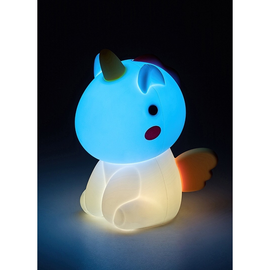Rabalux - LED RGB Zatemnitven na dotik rechargeable children's majhen svetilka LED/0,45W/5V