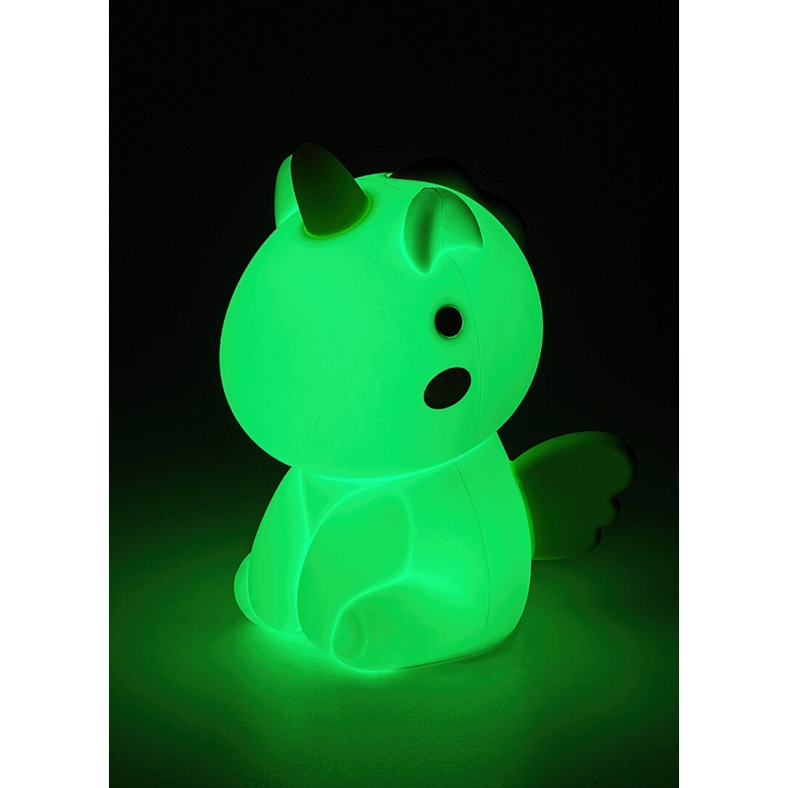 Rabalux - LED RGB Zatemnitven na dotik rechargeable children's majhen svetilka LED/0,45W/5V
