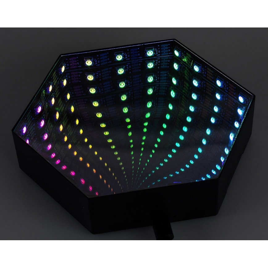 Rabalux - LED RGB Zatemnitvena namizna svetilka LED/1W/5V/3xAA + Daljinski upravljalnik