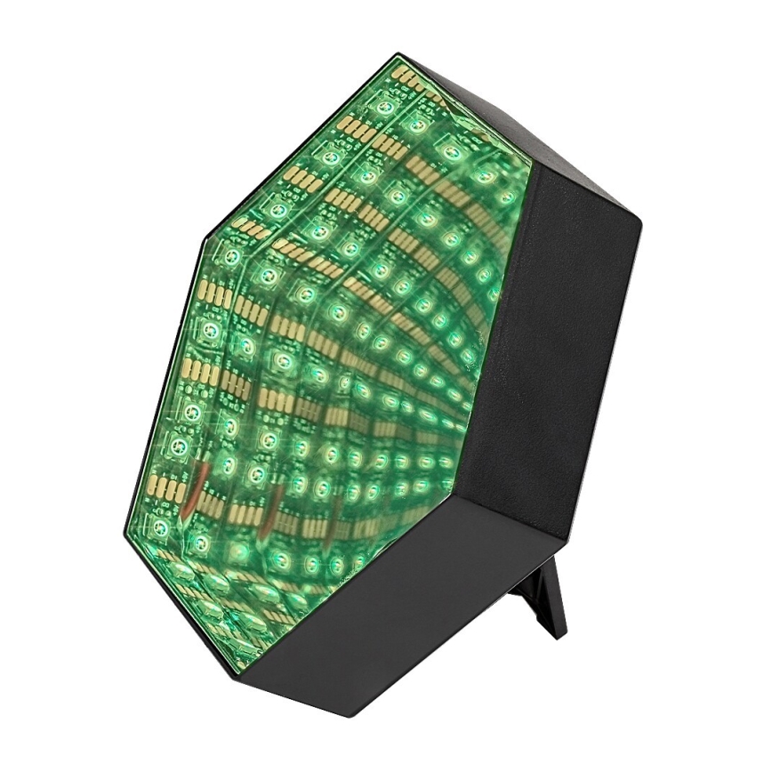 Rabalux - LED RGB Zatemnitvena namizna svetilka LED/1W/5V/3xAA + Daljinski upravljalnik
