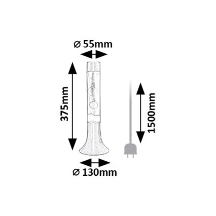Rabalux - LED Lava svetilka LED/25W/230V