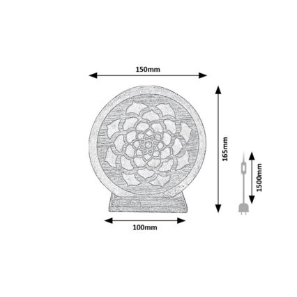Rabalux - Solna svetilka 1xE14/15W/230V