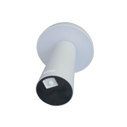 Rabalux - LED zunanja polnilna svetilka z dotikom in zatemnitvijo LED/1,5W/5V IP44 1200 mAh USB bela