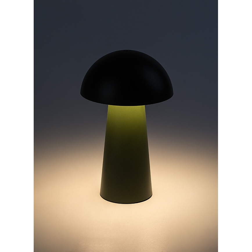Rabalux - LED zatemnjiva na dotik polnilna zunanja svetilka LED/1,5W/5V IP44 1200 mAh USB zelena