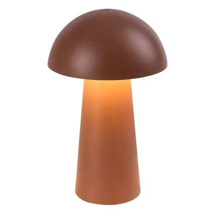 Rabalux - LED zatemnjevalna zunanja svetilka na dotik, polnilna, LED/1,5W/5V, IP44, 1200 mAh, USB, rjava