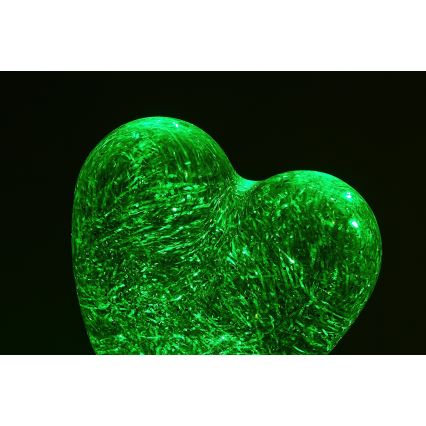 Rabalux - LED RGB Dekorativna svetilka LED/0,8W/3xAA v obliki srca