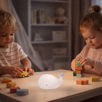 Rabalux - LED RGB nočna lučka na dotik LED/0,05W/1xCR2032 kit
