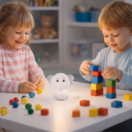 Rabalux - LED RGB nočna svetilka na dotik LED/0,05W/1xCR2032 slon