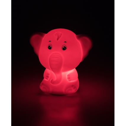 Rabalux - LED RGB nočna svetilka na dotik LED/0,05W/1xCR2032 slon