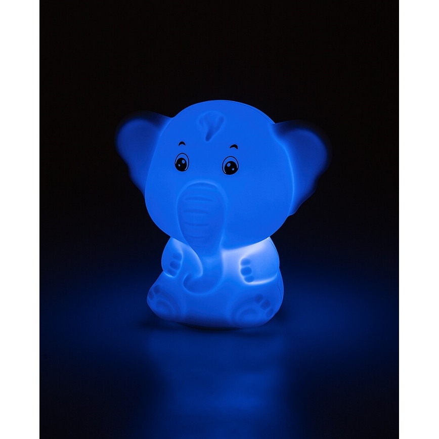 Rabalux - LED RGB nočna svetilka na dotik LED/0,05W/1xCR2032 slon