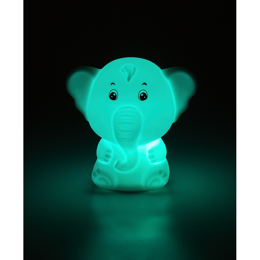 Rabalux - LED RGB nočna svetilka na dotik LED/0,05W/1xCR2032 slon