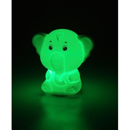 Rabalux - LED RGB nočna svetilka na dotik LED/0,05W/1xCR2032 slon
