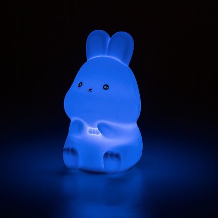 Rabalux - LED RGB nočna lučka na dotik LED/0,05W/1xCR2032 zajček