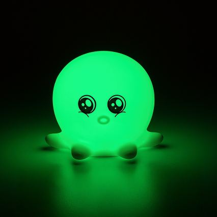 Rabalux - LED RGB nočna lučka na dotik LED/0,05W/1xCR2032 hobotnica