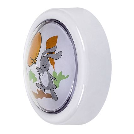 Rabalux - LED Otroška nočna luč LED/0,3W/2xAA 6000K