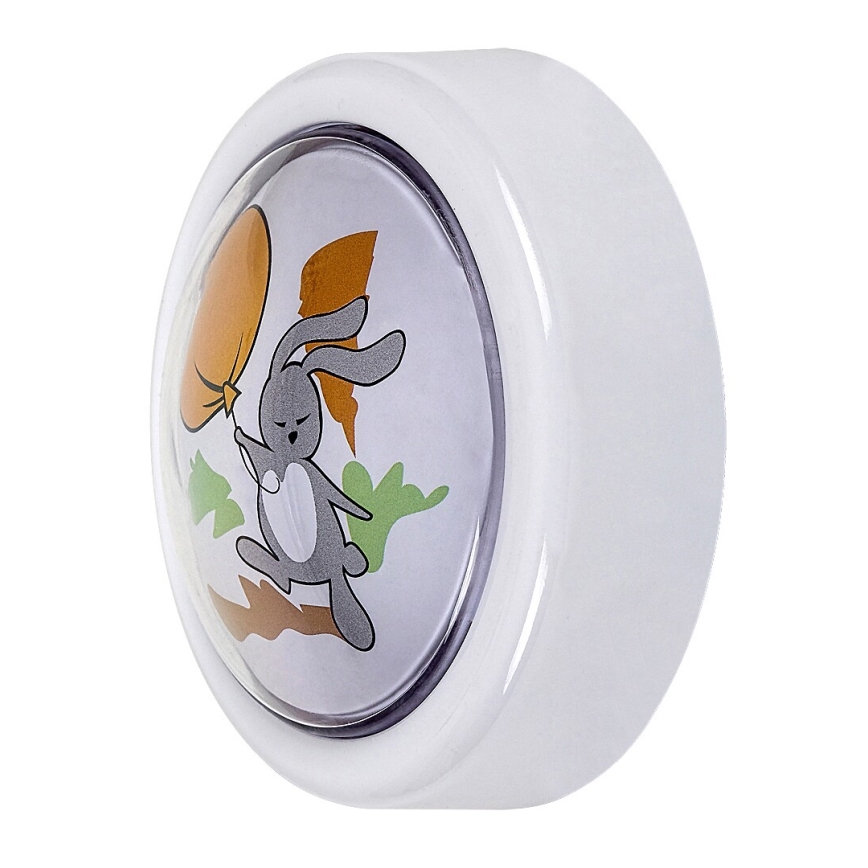 Rabalux - LED Otroška nočna luč LED/0,3W/2xAA 6000K