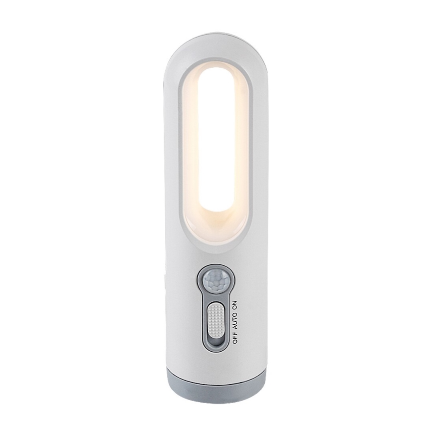 Rabalux - LED Prenosna polnilna svetilka s senzorjem LED/0,8W/3,7V 3000/7000K