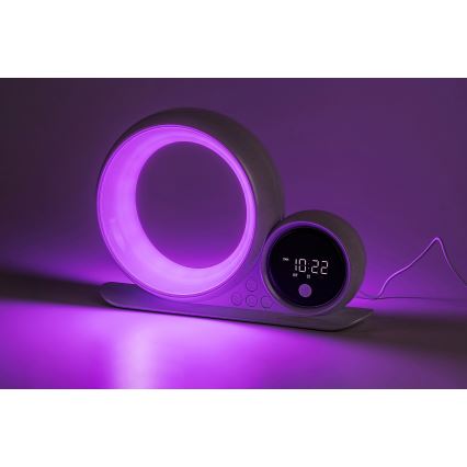 Rabalux - LED RGB Namizna svetilka z zvočnikom LED/5W/230V
