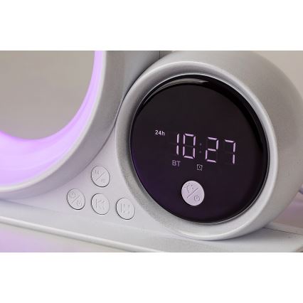 Rabalux - LED RGB Namizna svetilka z zvočnikom LED/5W/230V