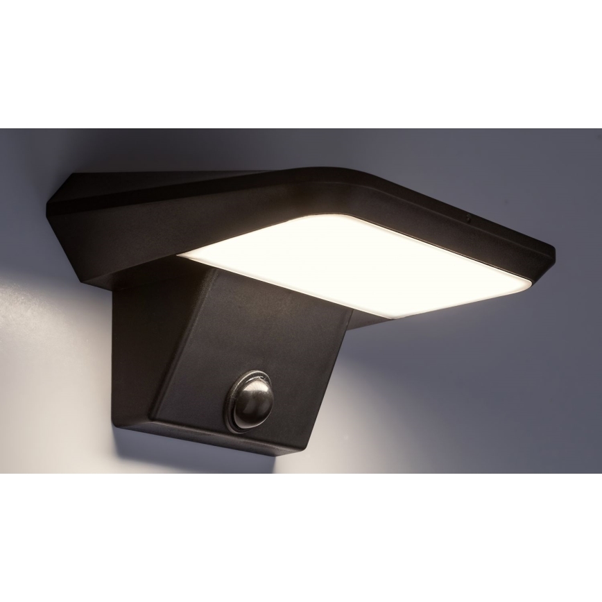 Rabalux - LED Solarna svetilka s senzorjem LED/10W/3,7V IP44 1200 mAh