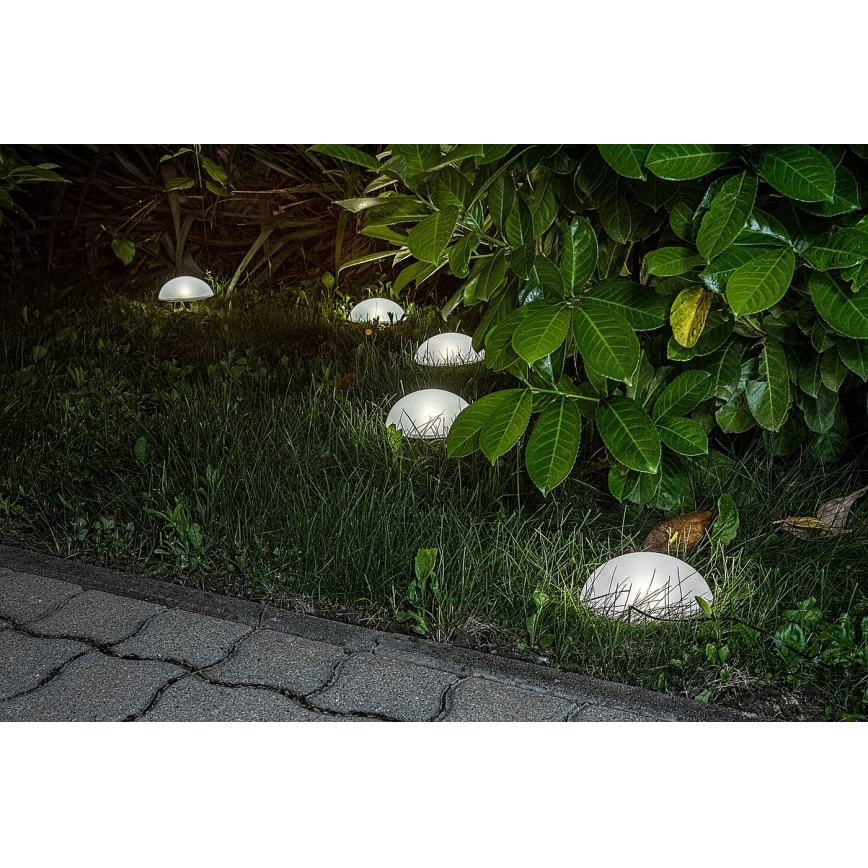 Rabalux - LED Solarna svetilka 5xLED/0,2W/1,2V IP44 600 mAh