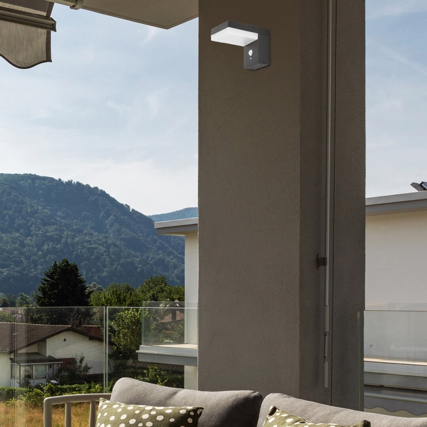 Rabalux - LED Solarna svetilka s senzorjem LED/6W/3,7V IP44 2200 mAh