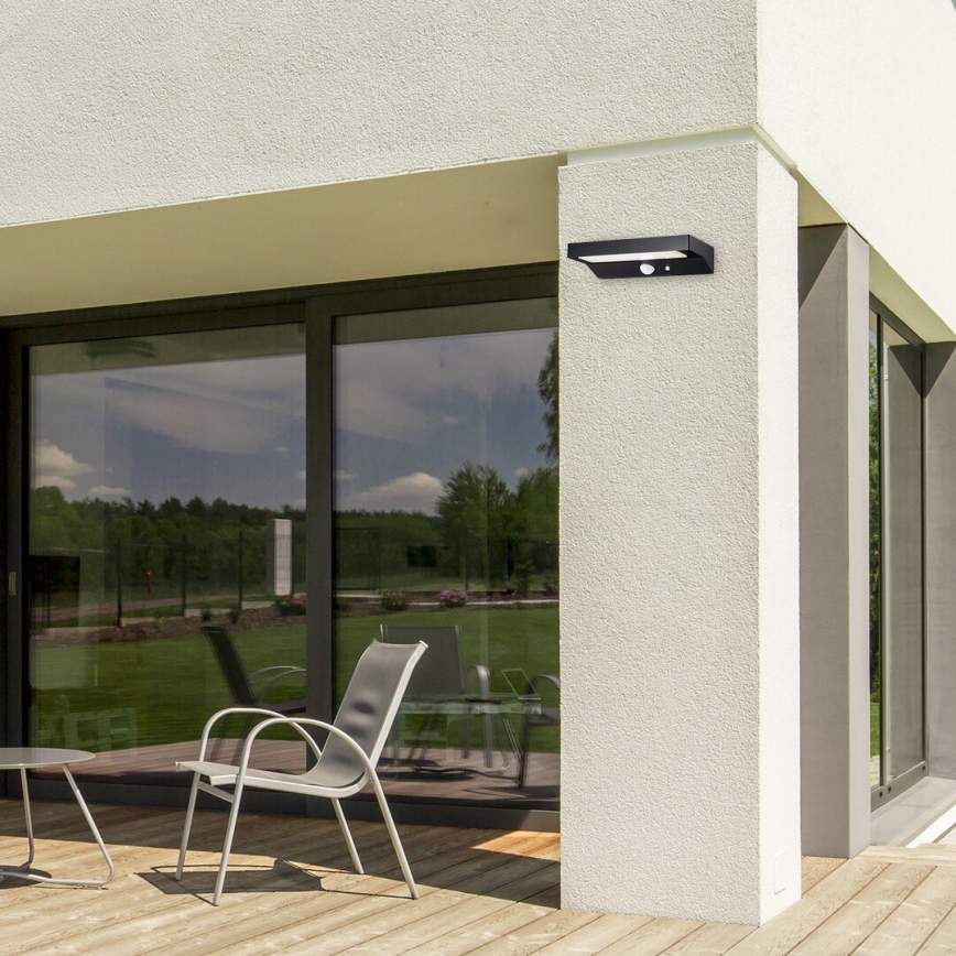 Rabalux - LED Solarna svetilka s senzorjem LED/6W/3,7V IP44 2200 mAh