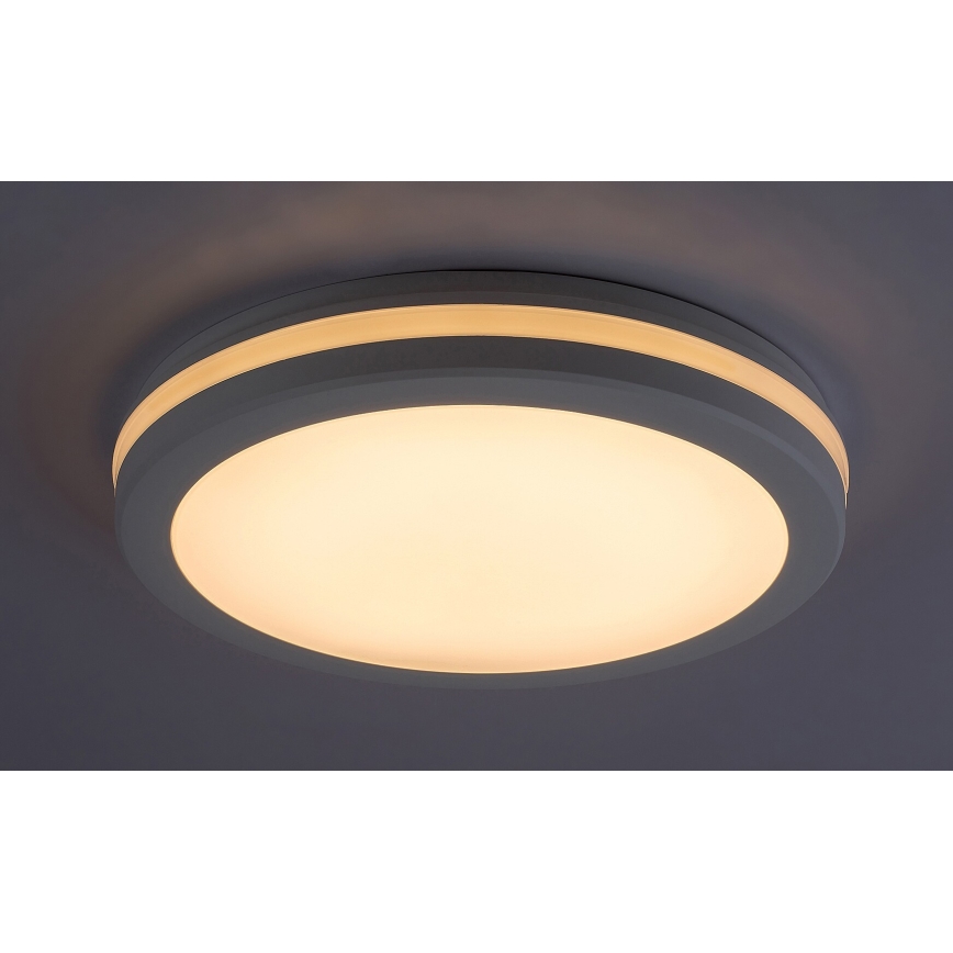 Rabalux - LED stropna svetilka za kopalnico, LED/28W/230V, 3000/4000/6500K, IP54, bela, premer 30 cm
