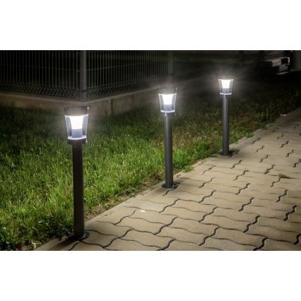 Rabalux - LED solarna svetilka LED/3W/3,7V IP65 antracit 2000 mAh
