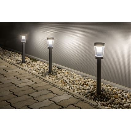 Rabalux - LED solarna svetilka LED/3W/3,7V IP65 antracit 2000 mAh