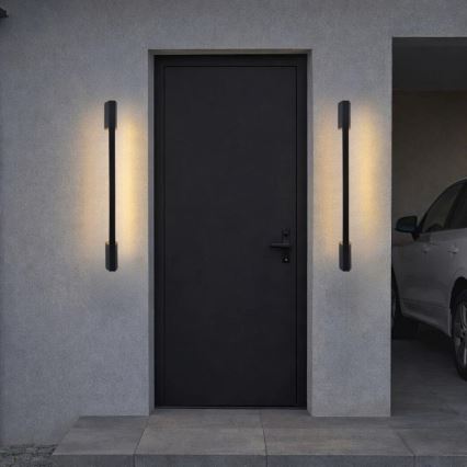 Rabalux - LED zunanja stenska svetilka LED/8W/230V IP54 90 cm črna