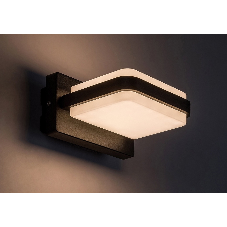 Rabalux - LED Zunanja stenska svetilka LED/12W/230V IP44 črna