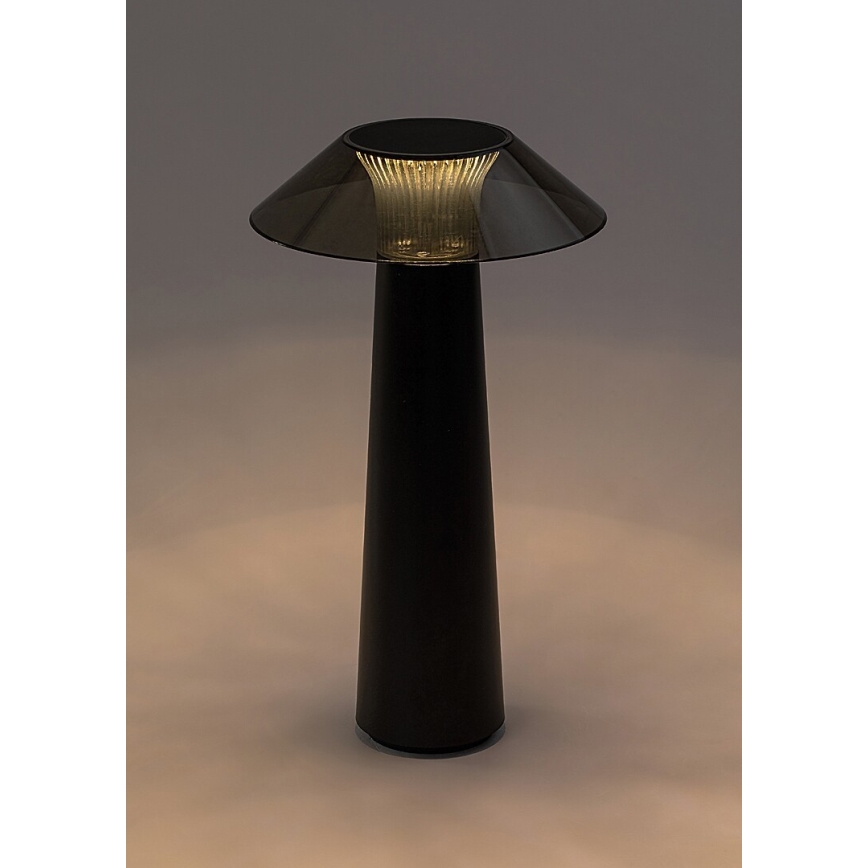 Rabalux - LED Zatemnitvena polnilna namizna svetilka na dotik LED/5W/5V IP44 črna