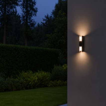 Rabalux - LED zunanja stenska svetilka LED/13W/230V IP65 antracit
