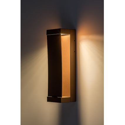 Rabalux - LED zunanja stenska svetilka LED/13W/230V IP65 rjava