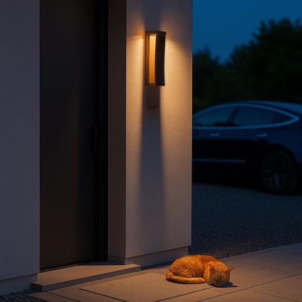 Rabalux - LED zunanja stenska svetilka LED/13W/230V IP65 rjava