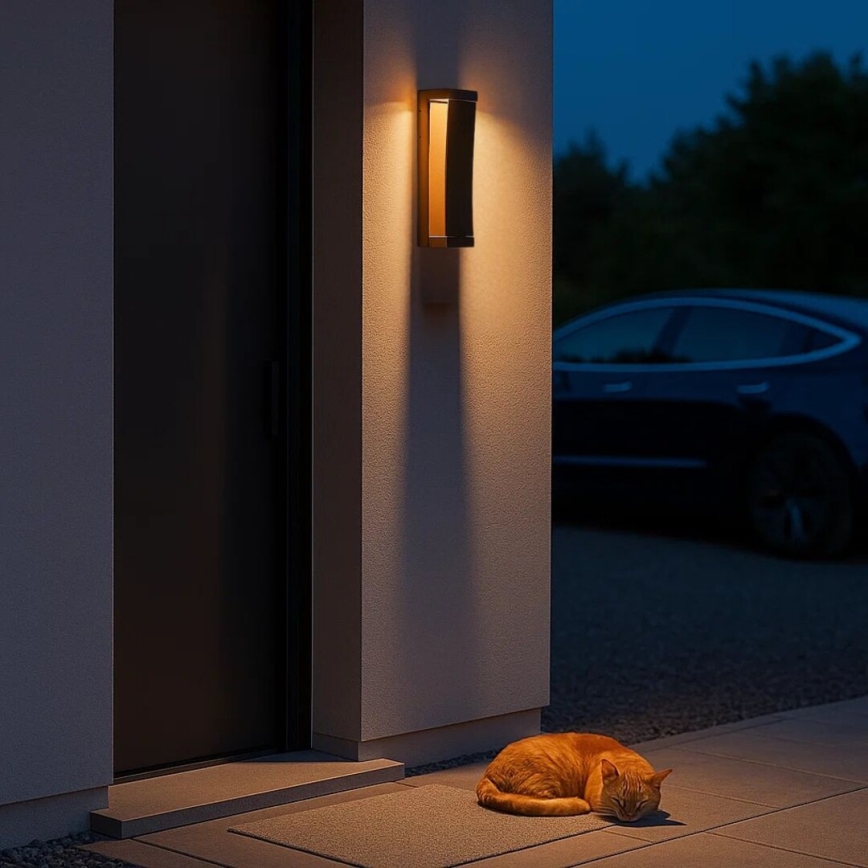 Rabalux - LED zunanja stenska svetilka LED/13W/230V IP65 rjava