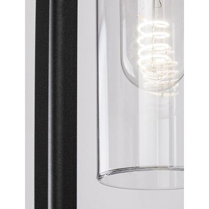 Rabalux - Zunanja stenska svetilka 1xE27/15W/230V IP54 črna