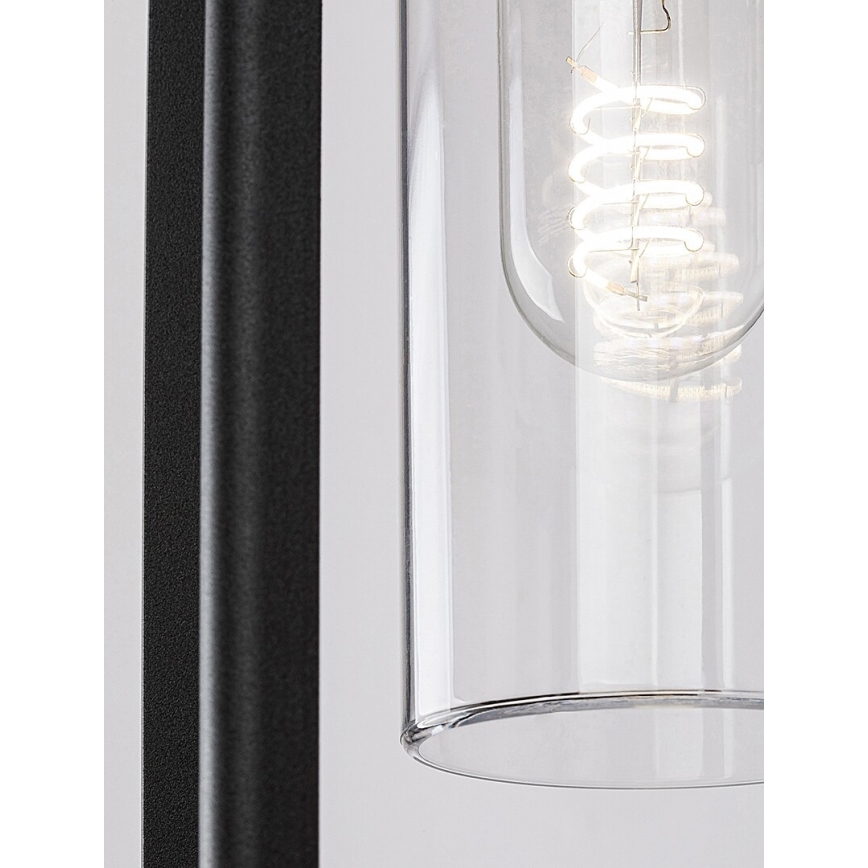 Rabalux - Zunanja stenska svetilka 1xE27/15W/230V IP54 črna