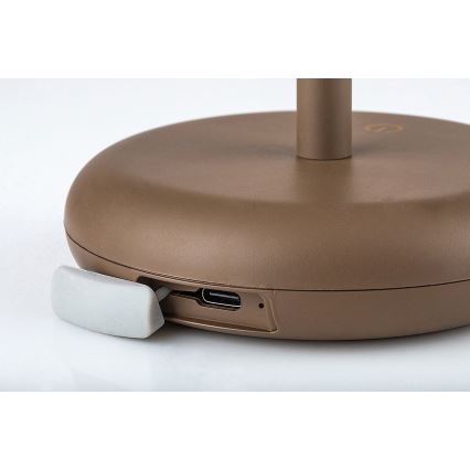Rabalux - LED Zatemnitven rechargeable zunanji svetilka LED/6W/5V IP44 1800 mAh rjava