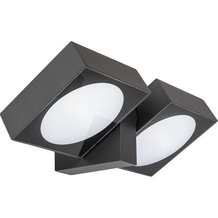 Rabalux - LED Zunanji wall flexible svetel 2xLED/7W/230V IP54 antracit
