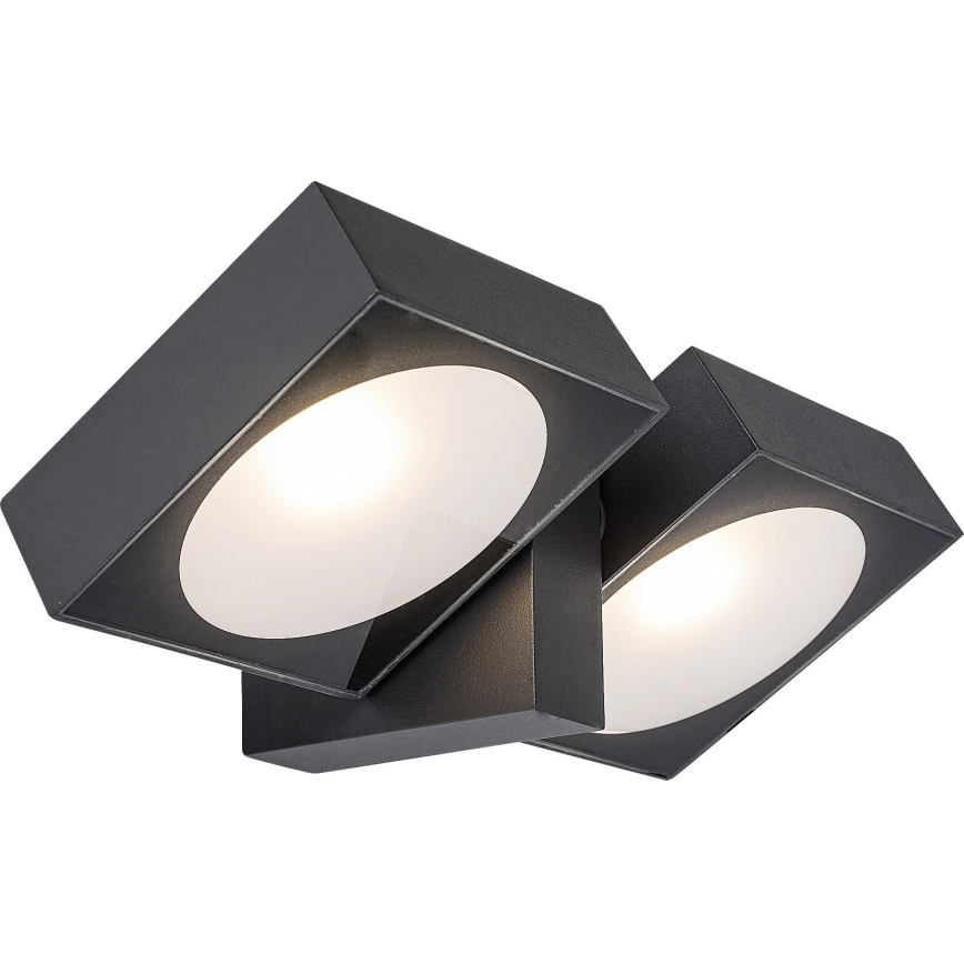Rabalux - LED Zunanji wall flexible svetel 2xLED/7W/230V IP54 antracit