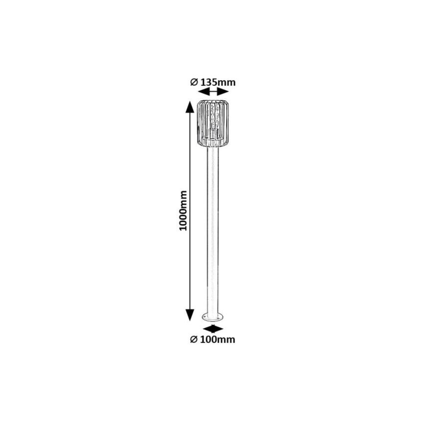 Rabalux - Zunanja svetilka 1xE27/40W/230V IP44