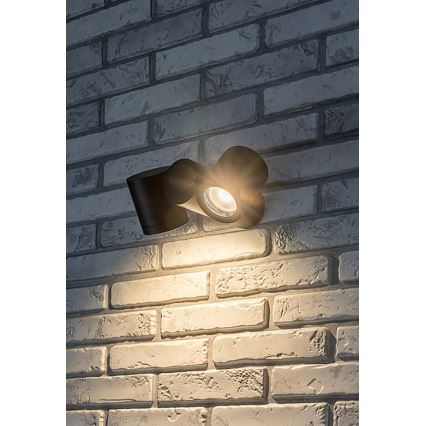Rabalux - Zunanja stenska svetilka 2xGU10/35W/230V IP44