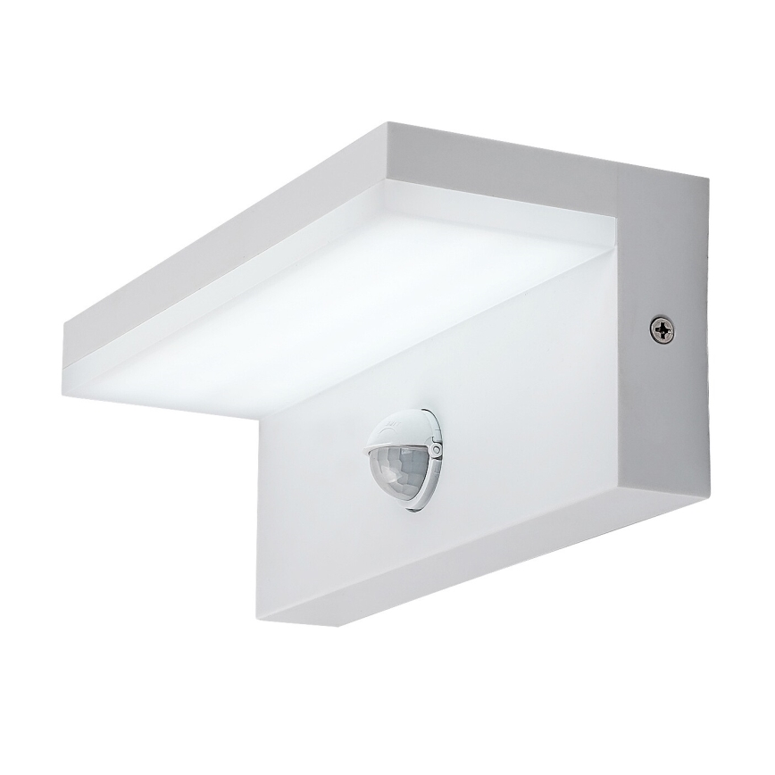 Rabalux - LED Zunanja stenska svetilka s senzorjem LED/9W/230V 2700/4000/6500K IP54 bela