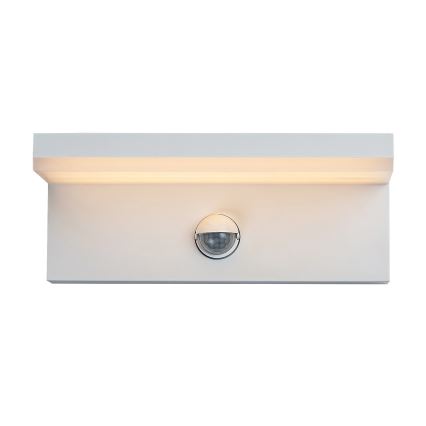 Rabalux - LED Zunanja stenska svetilka s senzorjem LED/9W/230V 2700/4000/6500K IP54 bela