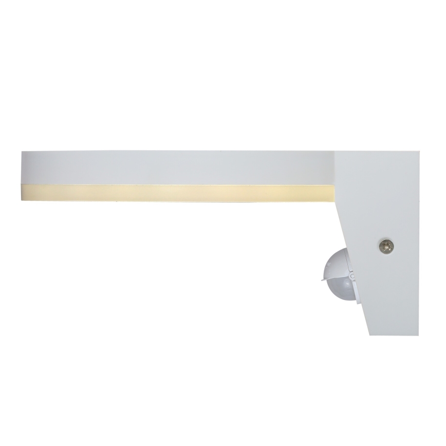 Rabalux - LED Zunanja stenska svetilka s senzorjem LED/9W/230V 2700/4000/6500K IP54 bela